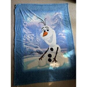 Disney FROZEN Olaf 60"x80" Soft Fleece Blanket 100% Polyester